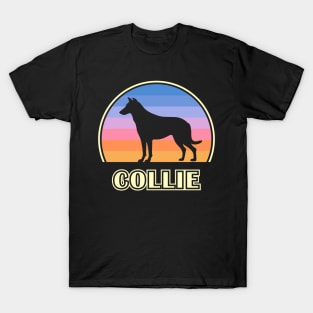 Smooth Collie Vintage Sunset Dog T-Shirt